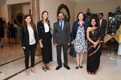 Reception at the Residence of Embassy of India