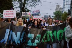 The first March for Animals in Serbia was held