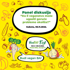 USKORO: Panel-diskusija o uticaju veganstva na okolinu